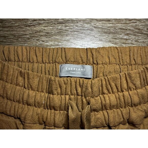 Everlane The Canvas Organic Cotton Pull-On Pant in Cappuccino Tan Size Small - Picture 5 of 8